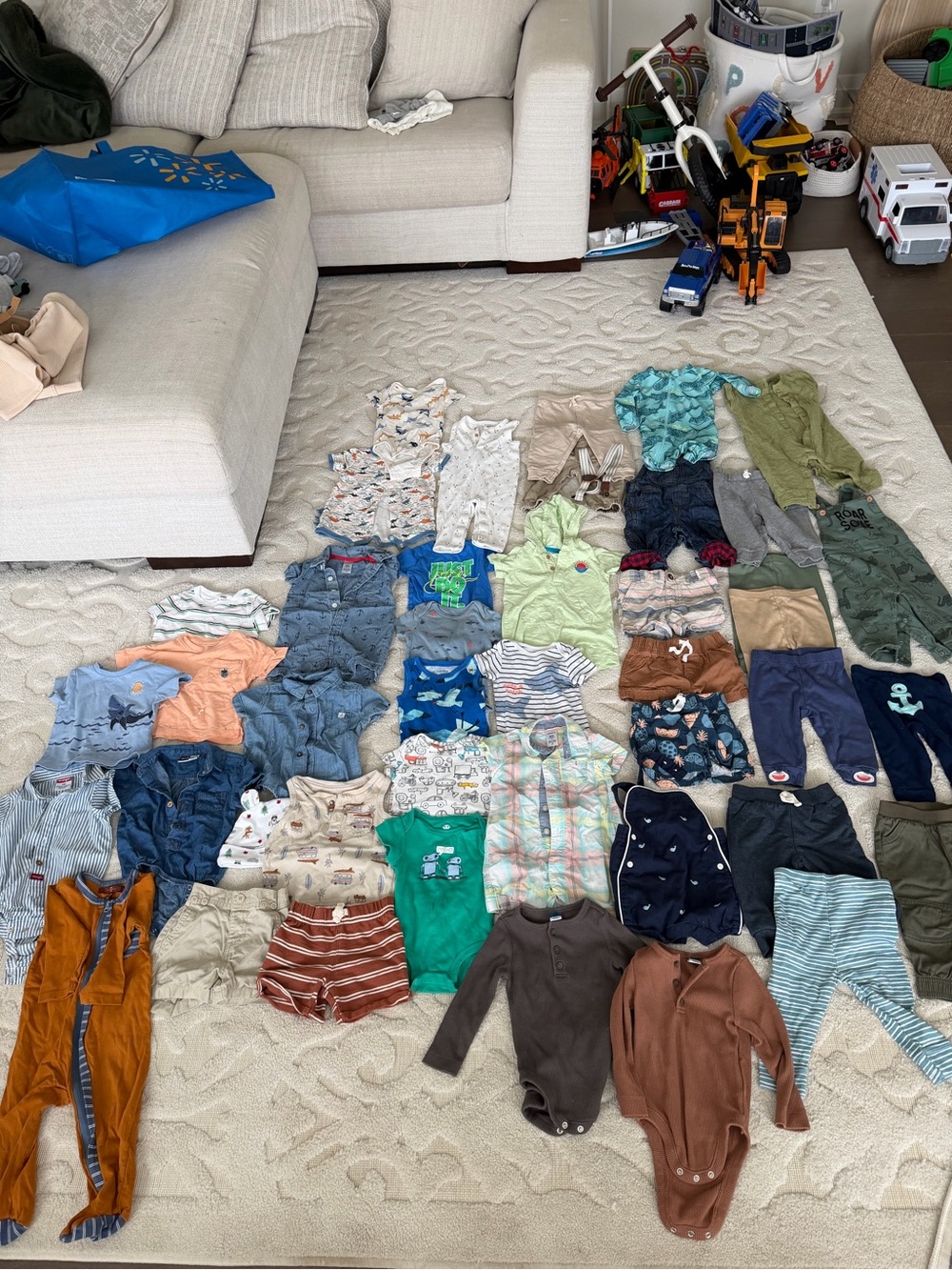 Carter's Multi-Color Baby Toddler Clothing Lot